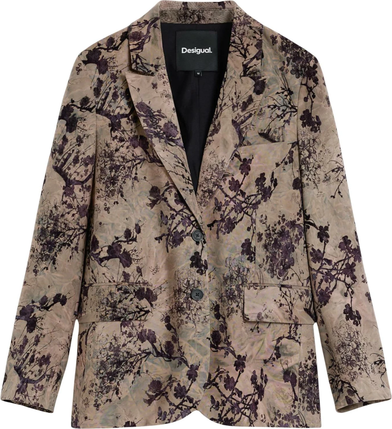 Blazer për femra Desigual AME_CHERRIE 26WWEW45, e zezë [Madhësia: M]