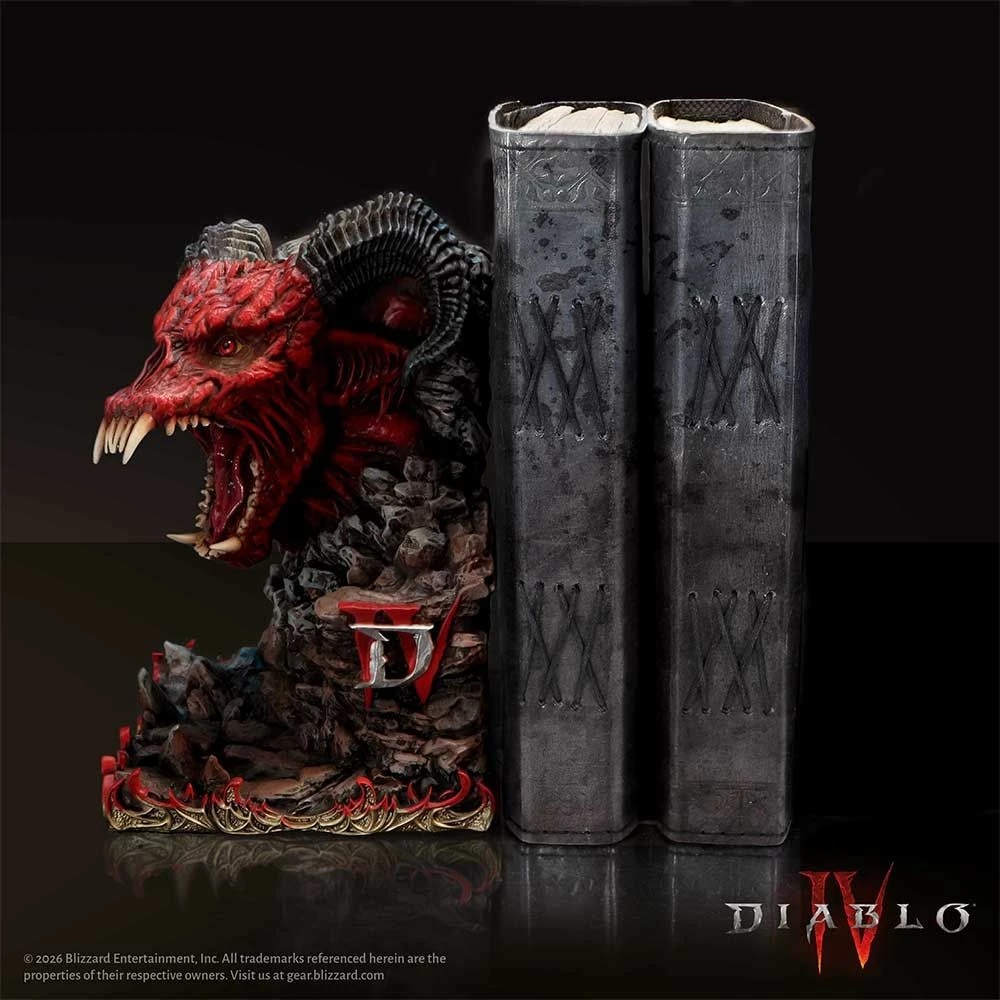 Mbajtës librash Nemesis Now Diablo IV Minion of Hell 18.3 cm