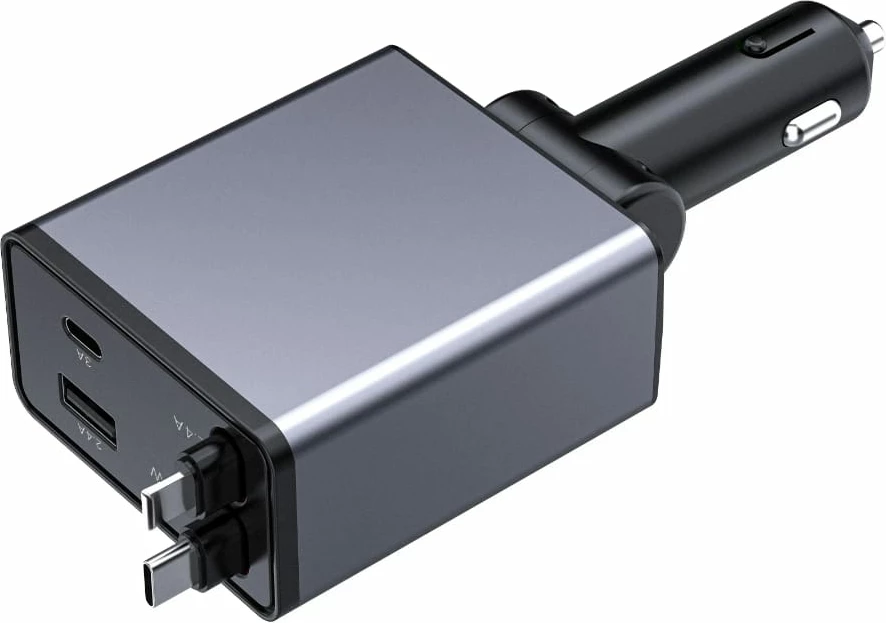 Karikues Makine 100W me Kabllo të Integruara dhe PD Fast Charging