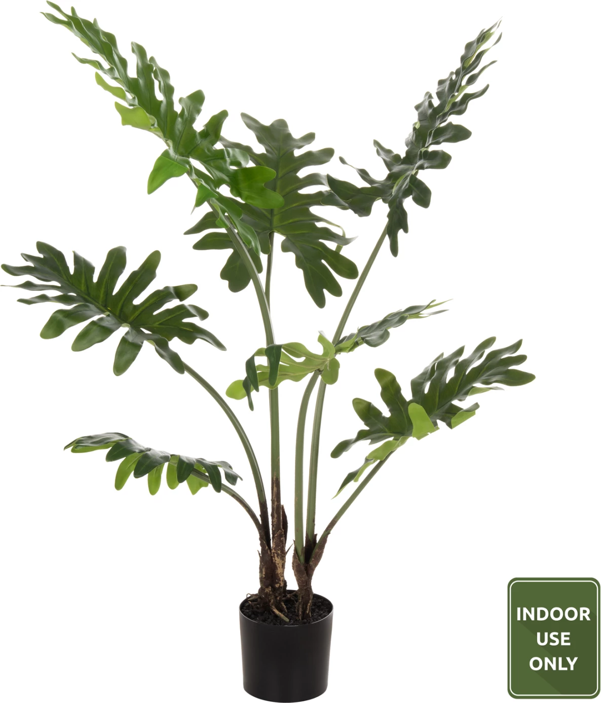 Bimë sintetike dekorative, FH7971, pemë me gjethe në vazo, 96H cm