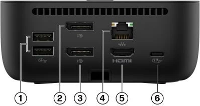 Stacion dokimi HP USB‑C Dock G6 100W (9X3V1UT#ABB), i zi