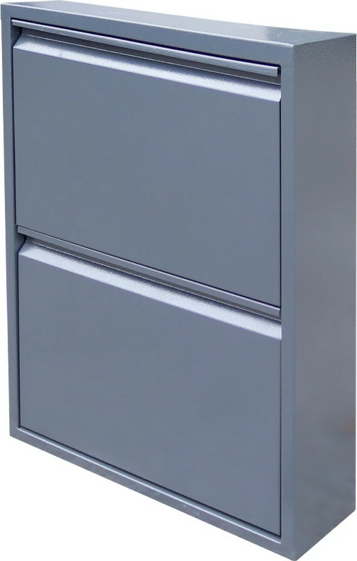 Dollap për këpucë, ngjyrë gri e çelët, Skye Decor, Js1034