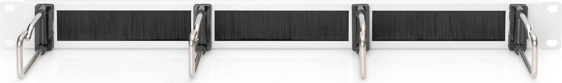 Panel menaxhimi kabllosh Digitus 1U, për kasë 19", çelik, gri