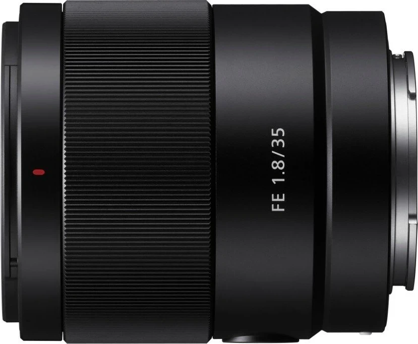 Objektiv Sony 35 mm f/1.8 FE, montimi E