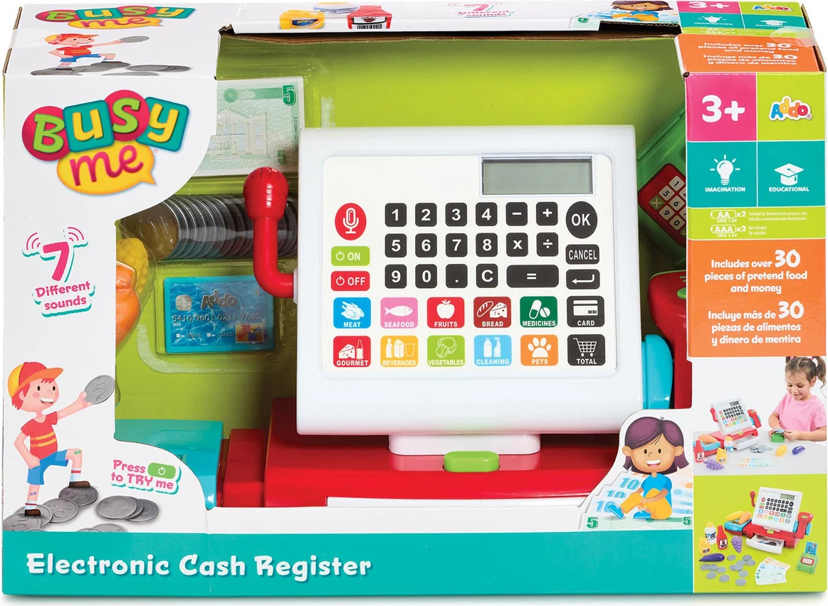 Busy Me Electronic Cash Register Roleplay Set