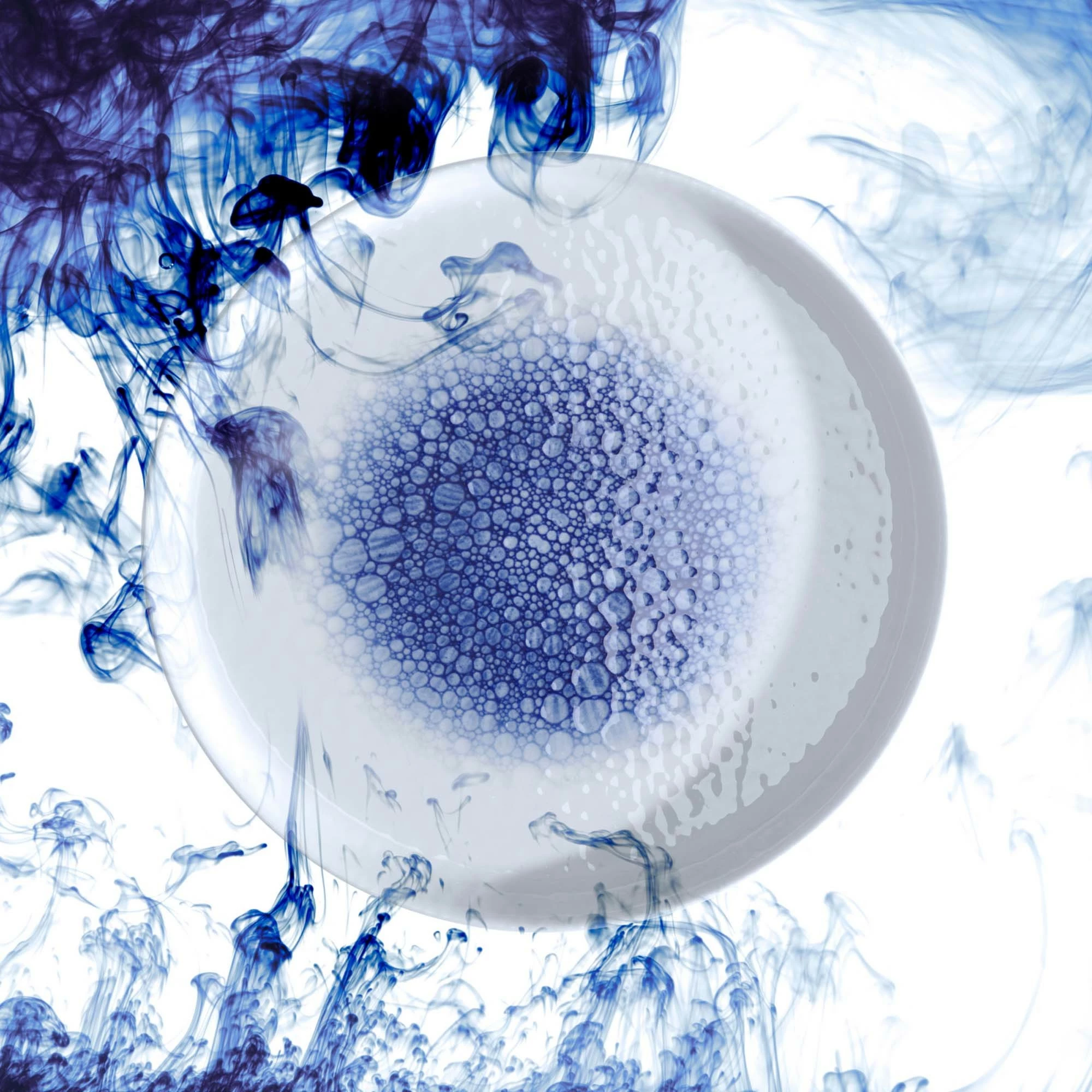 Pjatë me buzë të lartë Fine Dine Serenity Ø290 mm, blu, set 6 copë