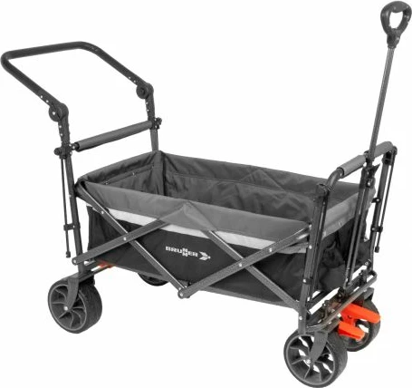 Karrocë transporti palosëse BRUNNER Cargo Prime, kapacitet 120 kg, gri/zi