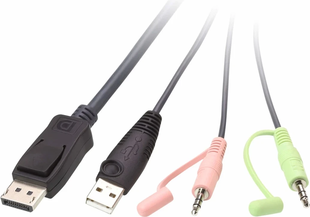 Switch kabllor ATEN 2 USB, DisPlayPort me 2 porte
