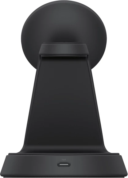 Stacion karikimi pa kabllo Anker MagGo B25M4G11 3-në-1 15W Qi2/MagSafe, i zi, set me adapter USB-C PD 36W + kabllo USB-C