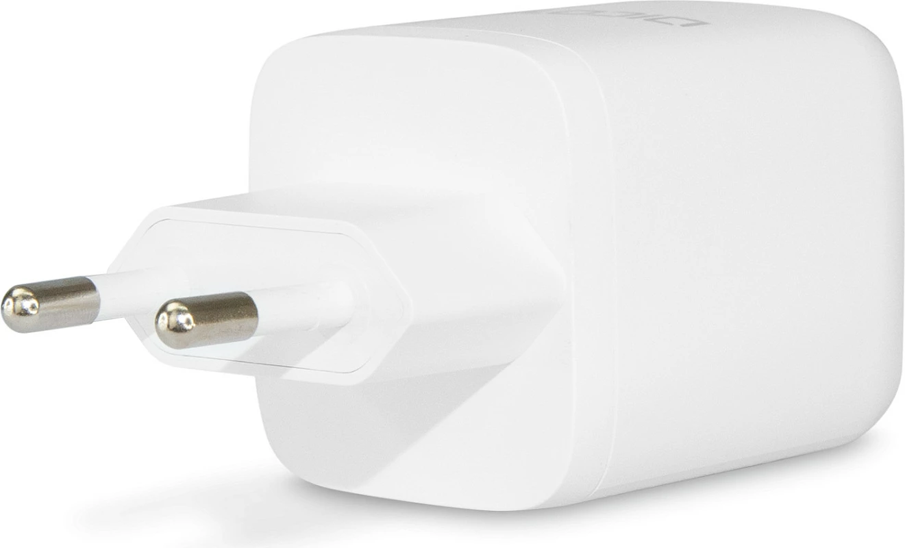 Karikues universal DICOTA D32054, 65W, 2x USB-C, 1x USB-A, i bardhë