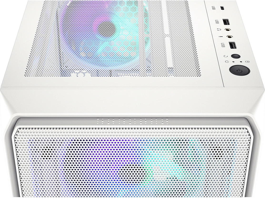 Kasë Endorfy ARX 500 ARGB, Midi Tower, xham i temperuar, 3x140mm ARGB, e bardhë