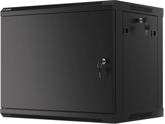 Kasë rrjeti e varur Lanberg WF01-6409-00B, 9U, 600x450 mm, e zezë