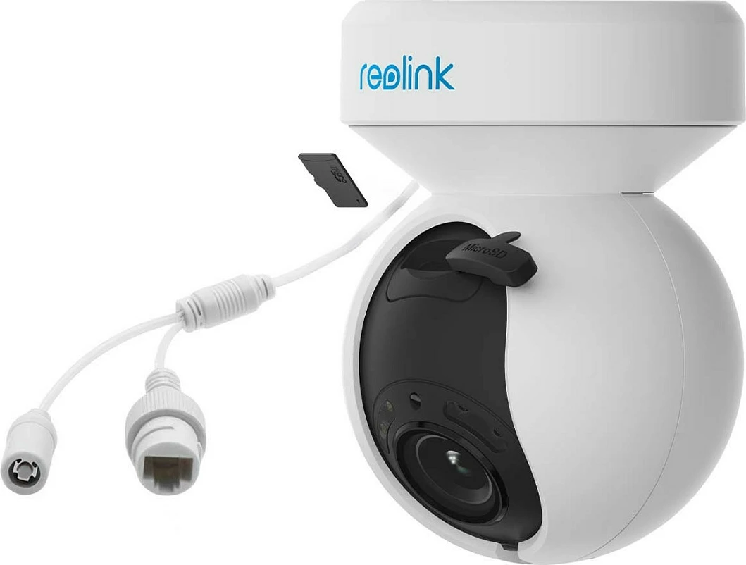 Kamerë sigurie Reolink E Series E540, 5MP, Wi-Fi, Pan & Tilt, 3X Zoom, e bardhë