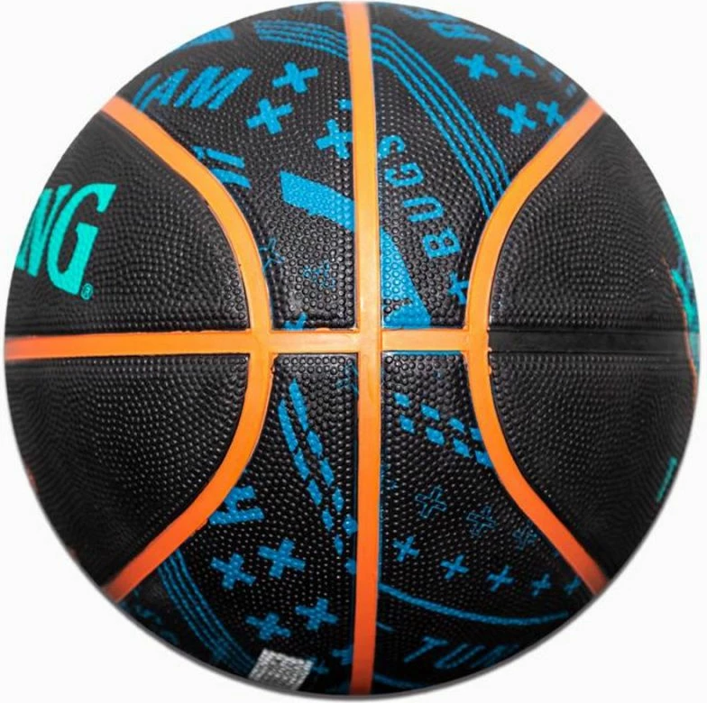 Top Basketbolli për meshkuj dhe fëmijë Spalding, i zi [Madhësia: 7]