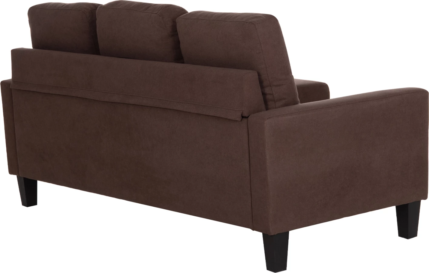 Sofë këndore reversibile Meggy FH3297.12, stof liri kafe, 184.5x129x86 cm