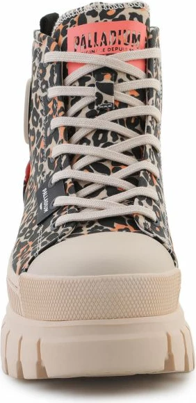 Çizme Palladium për femra, në ngjyrë krem