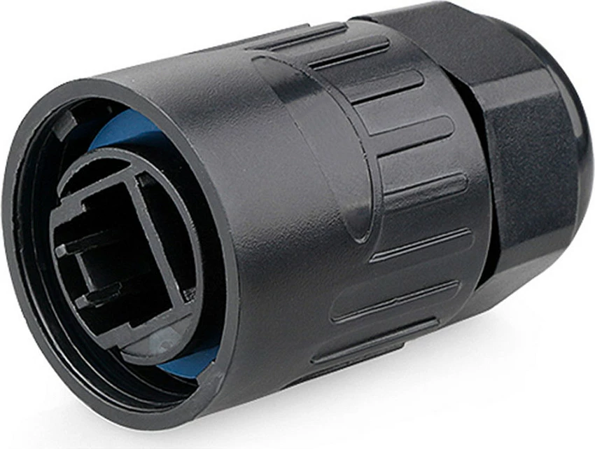 Lidhës RJ45 GoodConnections Alcasa IC06-R101, IP65/IP67, i zi