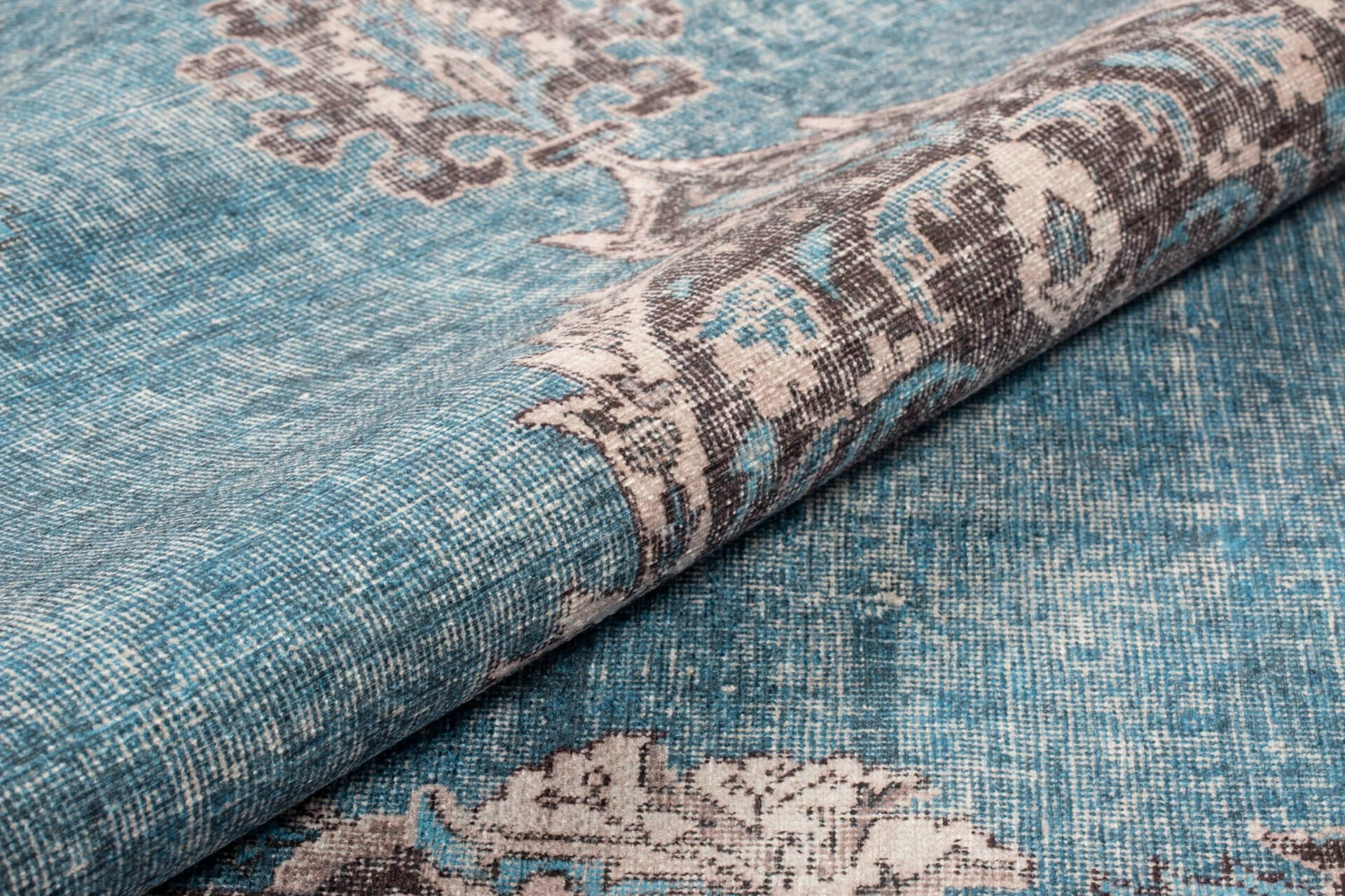 Qilim (210 x 310) Conceptum Hypnose, Blues Chenille, blu AL 201