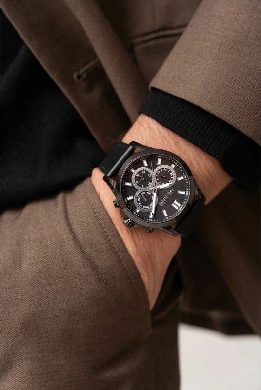 Orë dore për meshkuj Paul Lorens, e zezë