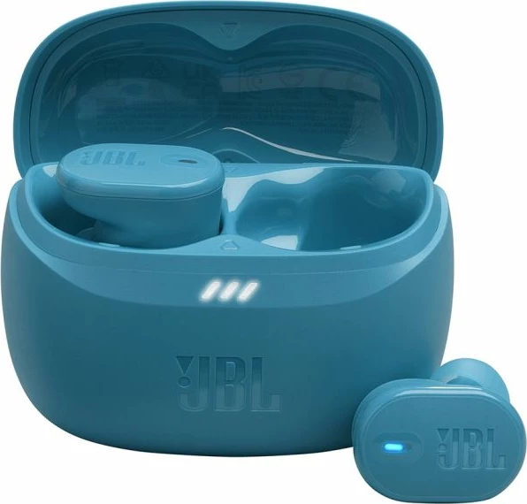 Kufje JBL Tune Buds 2 True Wireless me mikrofon, ANC adaptiv, Bluetooth 5.3, IP54, 48h, Blu
