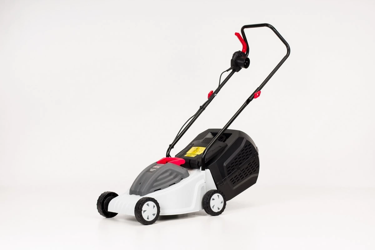Kositëse bari elektrike NAC LE12-32-PI-J 1200W, 32 cm, kolektor 35 L, bardhë/zezë