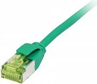 Kabllo rrjeti Synergy21 Patchkabel RJ45 CAT6A 0.15m, U/FTP slimline 500MHz, gjelbër