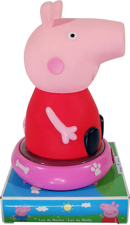 Llambë nate KiDS Licensing Peppa Pig PP17028, me figurë Peppa Pig, me bateri