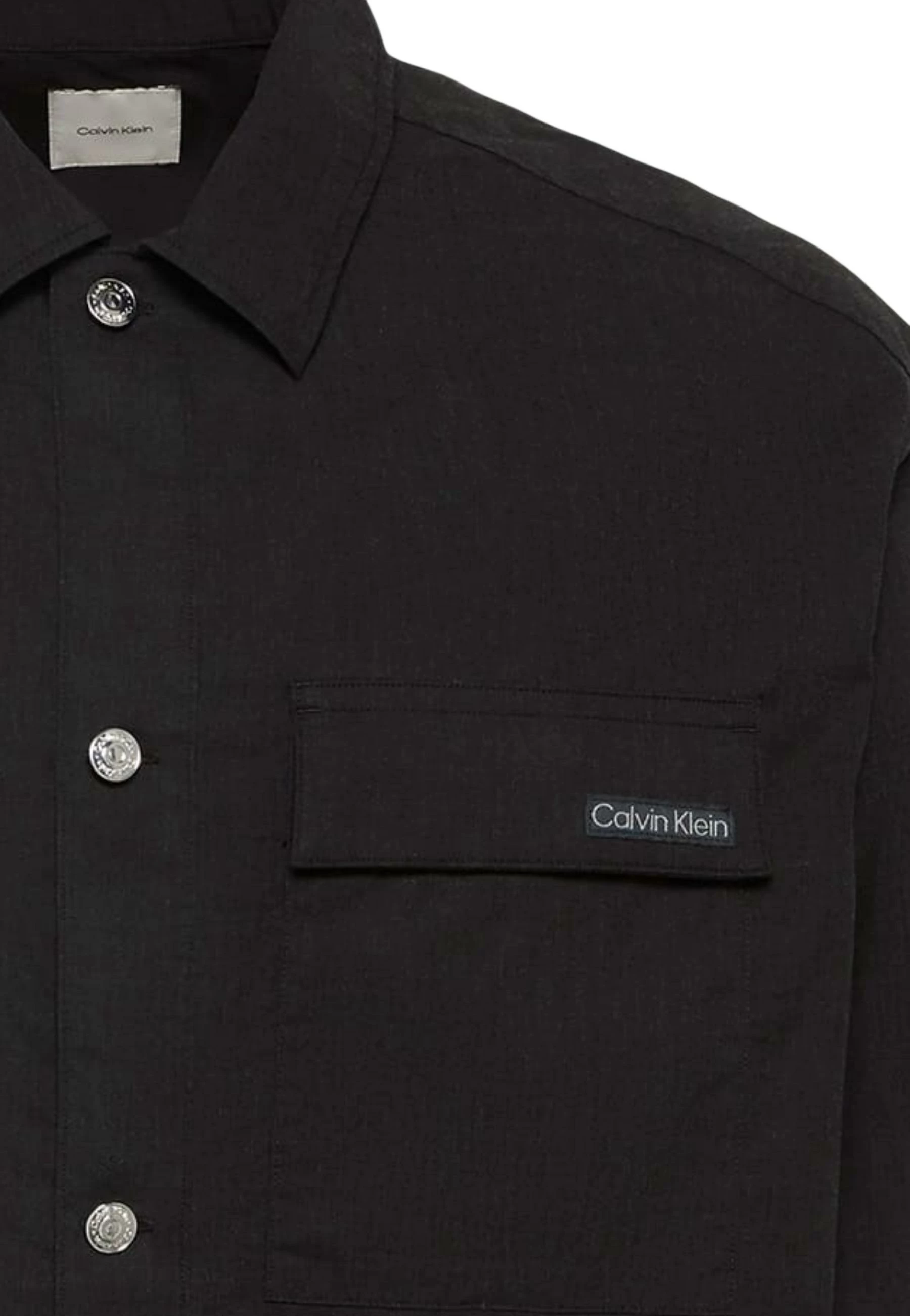 Këmishë për meshkuj Calvin Klein Jeans LV04RG117G, e zezë [Madhësia: XL]