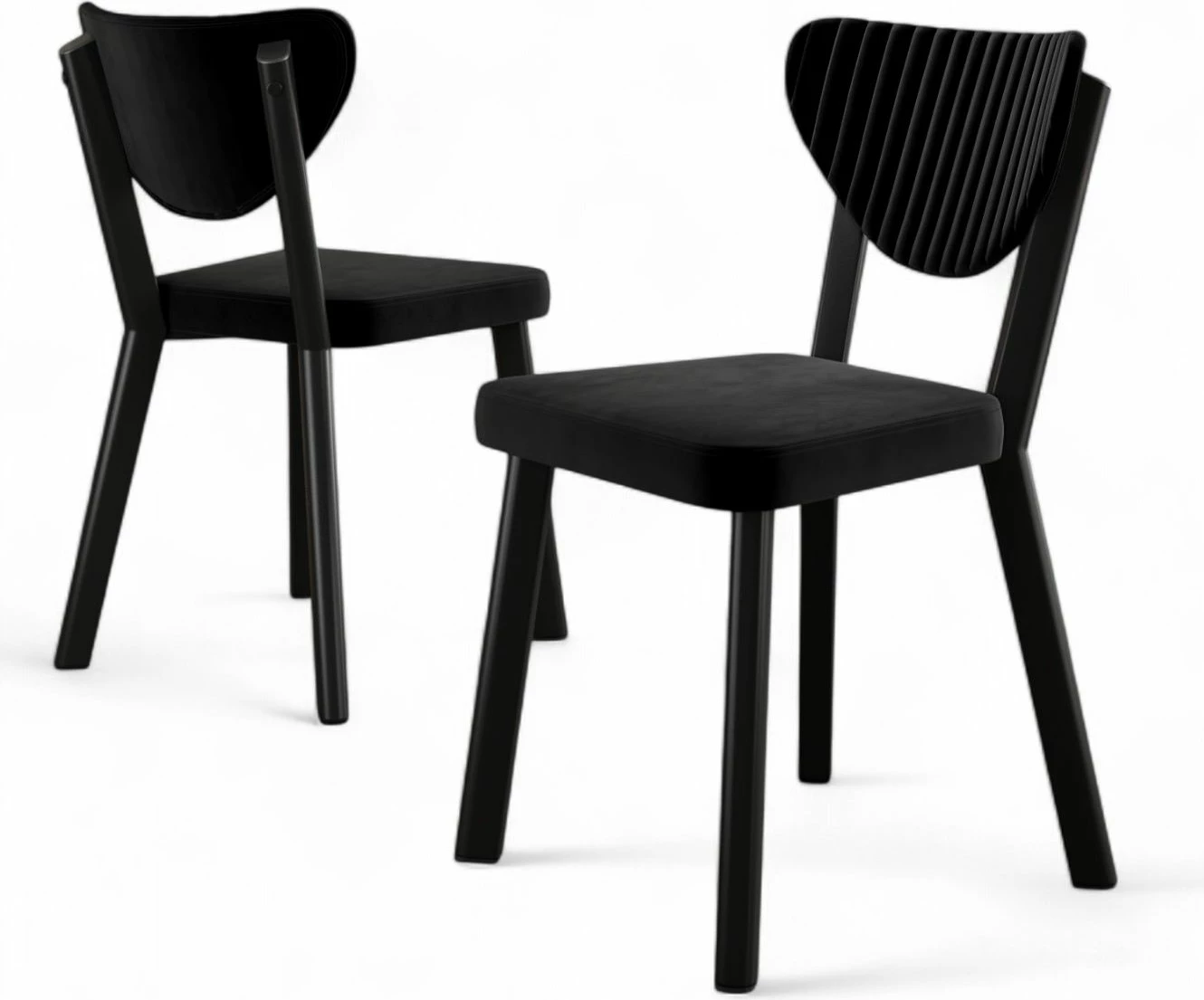 Set karrigash (6 copë), Hanah Home, Arfe, e zezë
