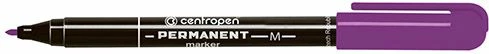 Marker permanent Centropen 2846/05, majë rrethore 1.0 mm, vijë 2 mm, vjollcë