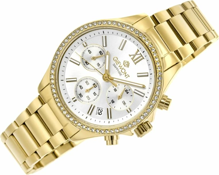 Orë dore femrash Giewont GW3670-B2, gold silver