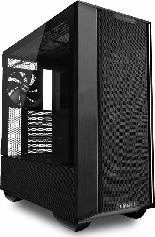 Kasë Lian Li LANCOOL III (LANCOOL 3-X) Midi Tower ATX/eATX, 4x140mm fan, USB-C, e zezë