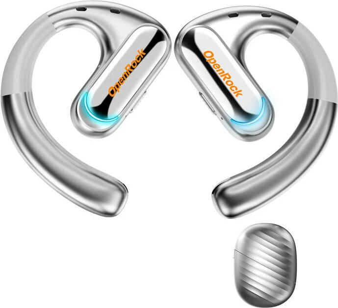 Kufje wireless OneOdio OpenRock Pro, Bluetooth 5.2, IPX5, argjend