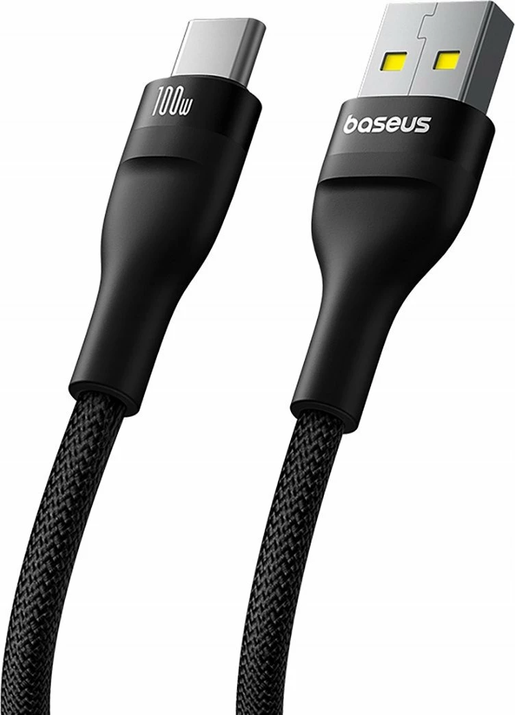 Kabllo USB-A në USB-C Baseus Flash 2 BSU4888 2 m 100W, e kuqe