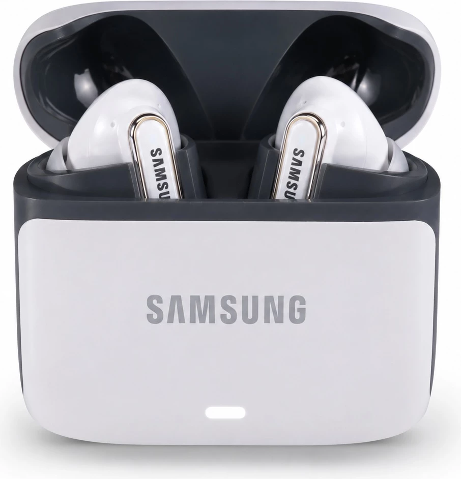 Kufje Wireless Buds Pro4 (TWS) me ANC dhe Kuti Karikimi (Emitim perfekt i Samsung Buds)