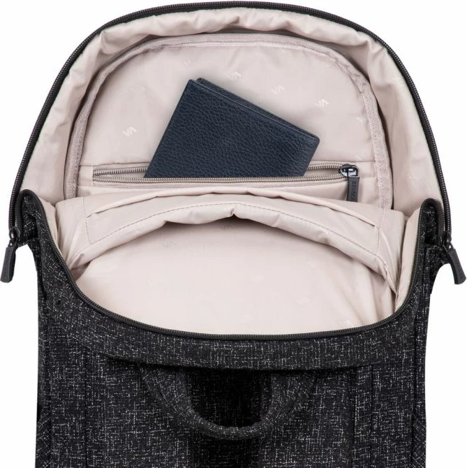 Çantë shpine për laptop RIVACASE Anvik 7923, 13.3\", e zezë