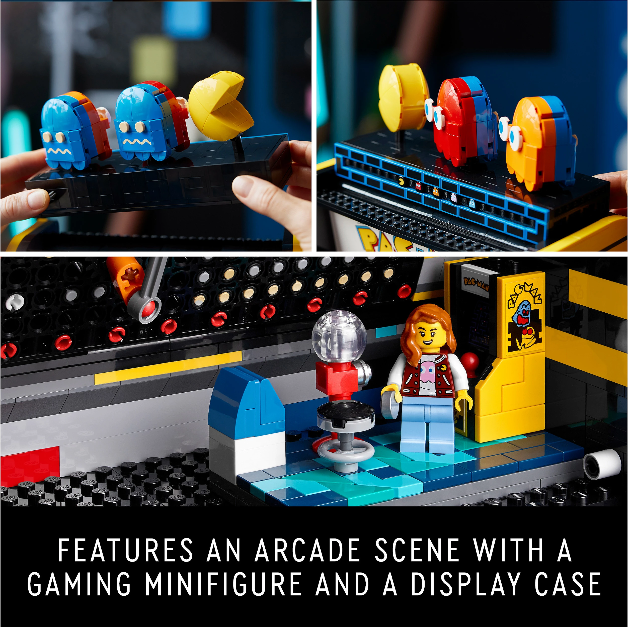 Set ndërtimi LEGO Icons PAC-MAN Arcade 10323, 2651 pjesë, multikolor