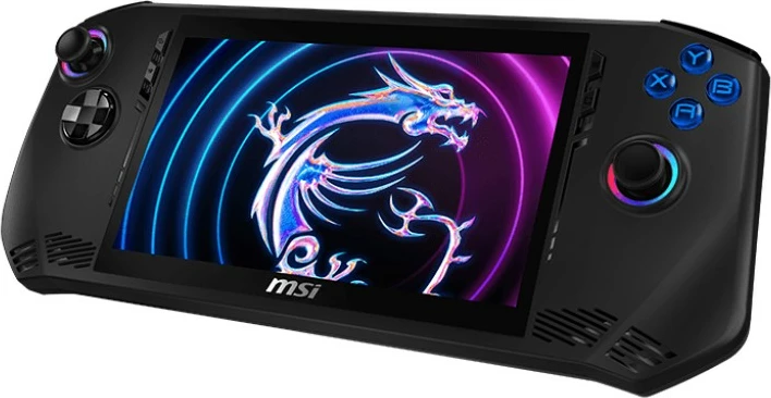 Konsolë portabile MSI Claw A1M CU7 155H, 1TB SSD, 16GB RAM, 7 inç, e zezë
