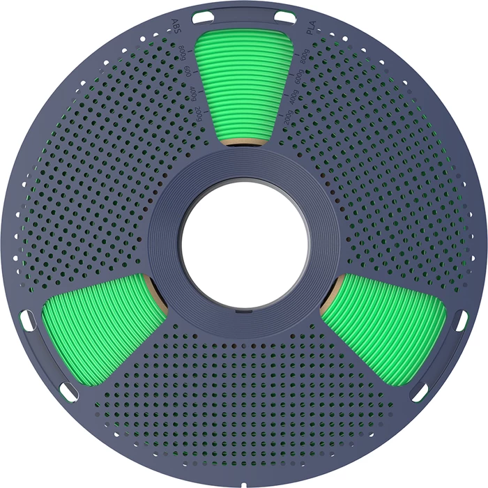 Filament për printim 3D Sunlu PLA+ 2.0, 1.75 mm, ±0.02 mm, gjelbër
