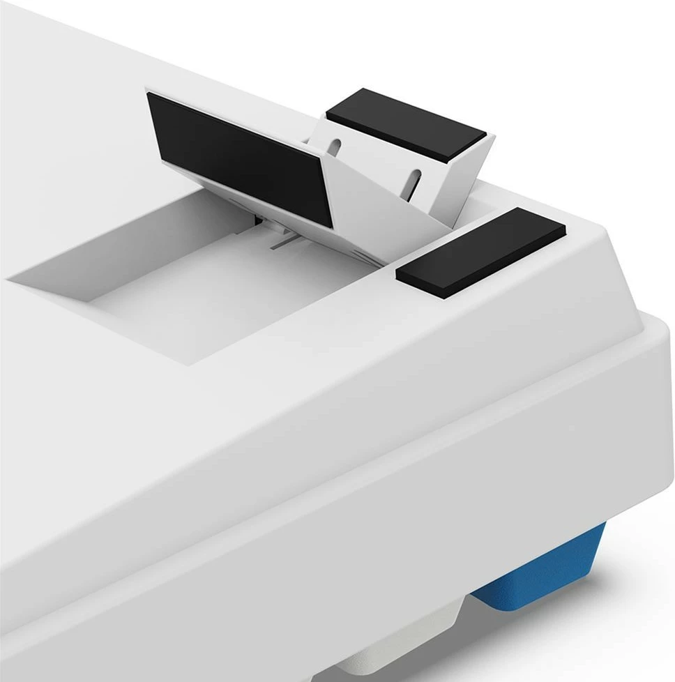 Tastierë gaming Sharkoon Skiller SGK50S4 Gen2, PBT, DE, RGB, e bardhë/blu