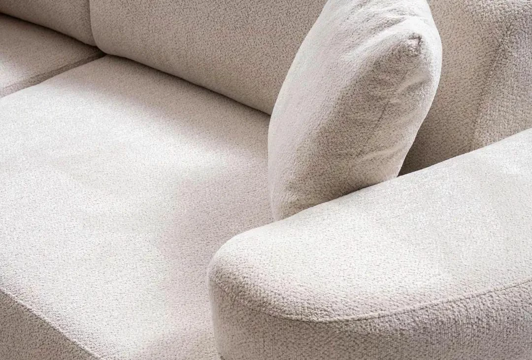 Divan treshe Atelier del Sofa, ngjyrë krem, Rio
