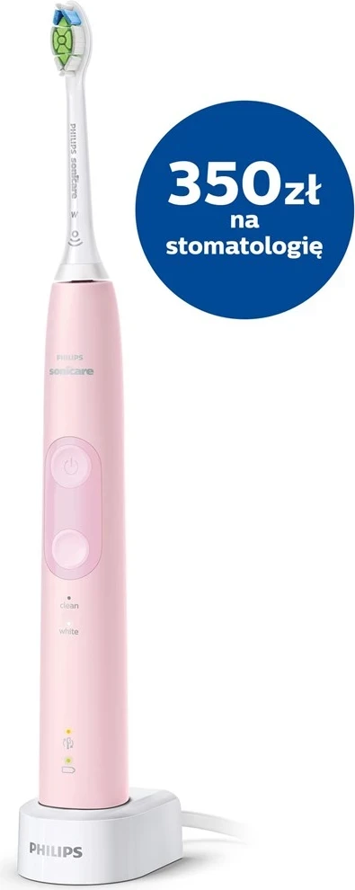 Philips 4500 series HX6836/24 electric toothbrush Adult Sonic toothbrush Pink