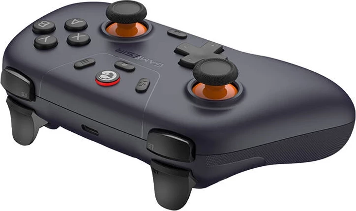 Kontroller wireless GameSir T4n Lite, Hall Effect, 600 mAh, Bluetooth/dongle/USB-C, për PC/Switch/Android/iOS, vjollcë, set me marrës USB