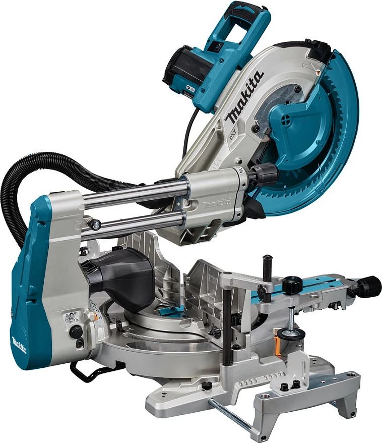 Sharrë këndore rrëshqitëse Makita LS1219L, 1800W, disk 305mm, laser, e kaltër