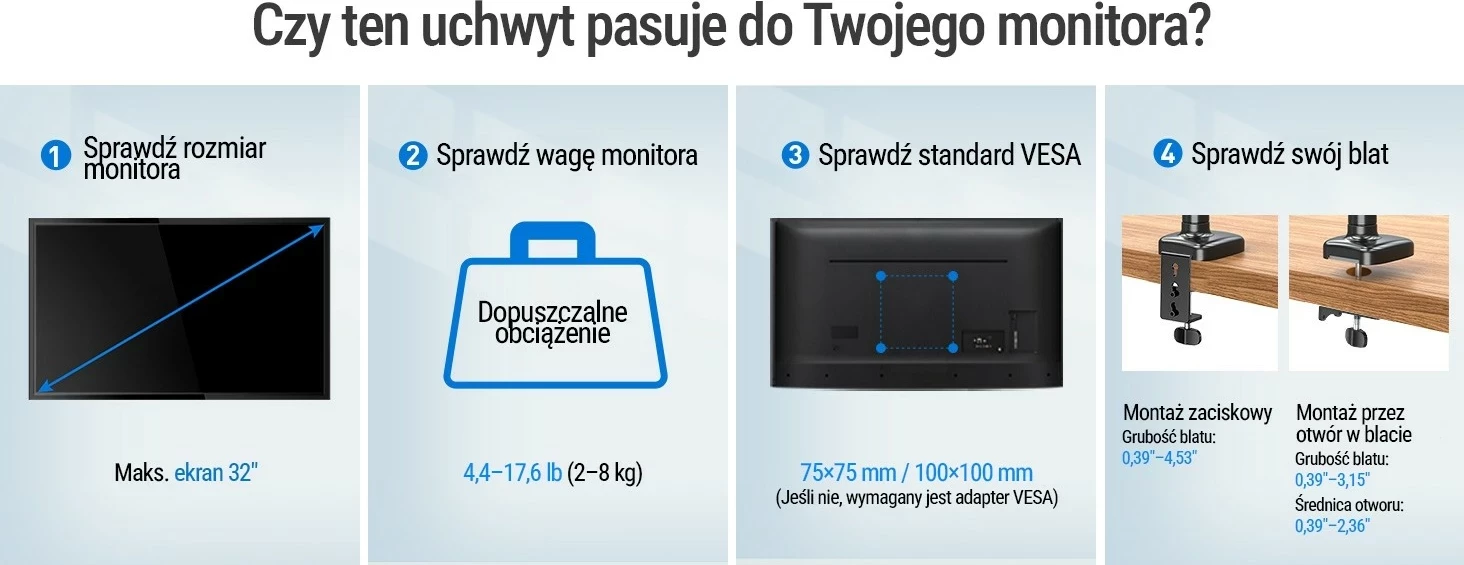 Kasë monitori Redragon GMK-914, e zezë, për 1 monitor, 13-23 inch
