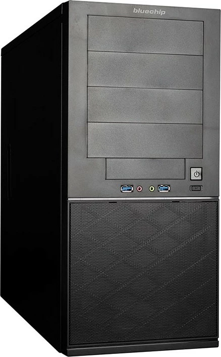 Server bluechip SERVERline T30345a, Xeon E-2414, 32GB RAM DDR5, 2x480GB SSD, 2xRJ45, zi
