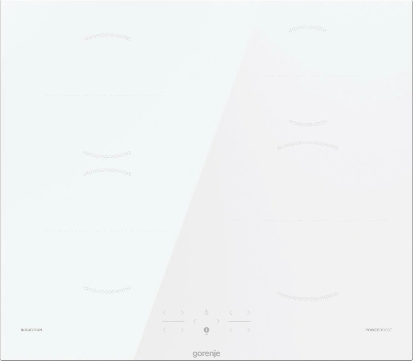 Pllakë gatimi me induksion Gorenje GI6401WSC, 4 zona, e bardhë