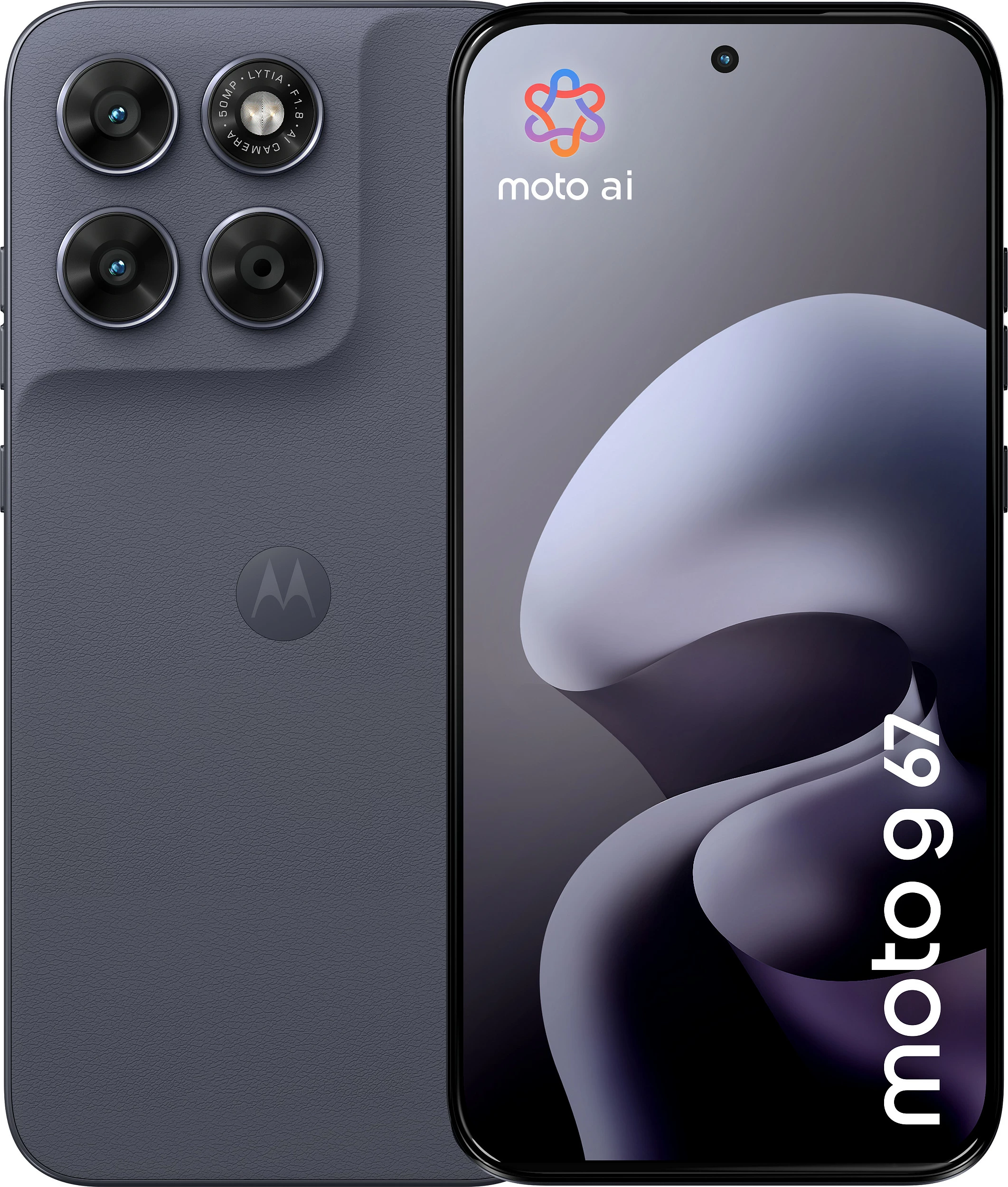 Celular Motorola moto g67, 4GB RAM Memorje, 128GB, 6.8" Extreme AMOLED, 50MP, 5G, Android 16, Gri (PANTONE Arctic Seal)