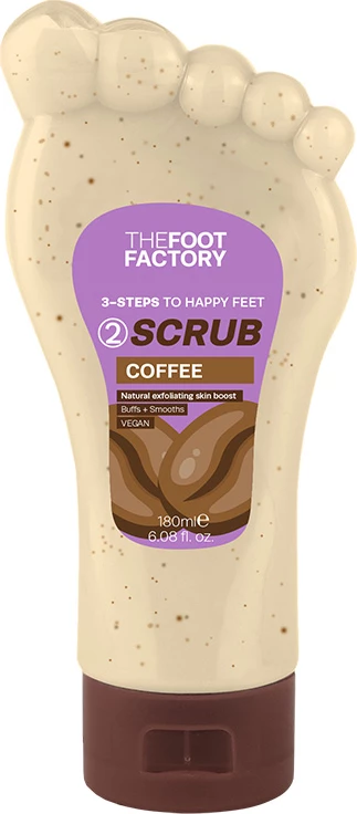 The Foot Factory Foot Scrub - Coffee