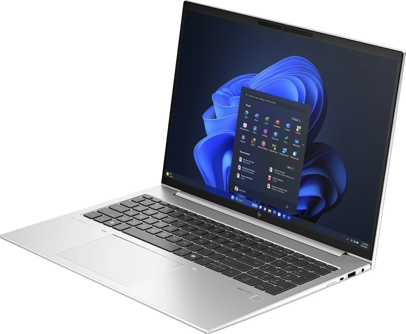 Laptop HP EliteBook 860 G11, Intel Core Ultra 7 155U, 16", 32 GB RAM, 1 TB SSD, Argjendtë